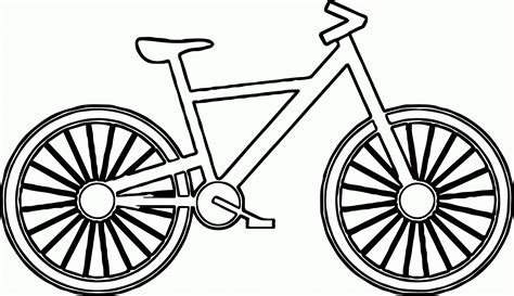 printable coloring pictures bicycle printable coloring pages