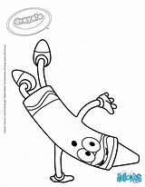 Crayola Coloring Pages Crayon Crayons Printable Kids Dancing Markers Color Print School Drawing Supplies Old sketch template