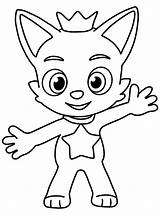 Coloring Pages Pinkfong Kids Books Colouring Sheets Baby sketch template