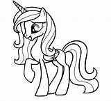 Pony Little Twilight Pages Coloring Color Printable Getcolorings Sparkle sketch template