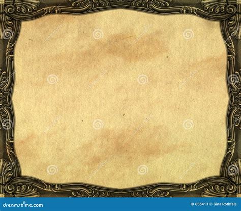 antique border  stock  image