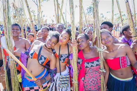 45 000 Virgin Zulu Maidens Step Out Topless For Testing In