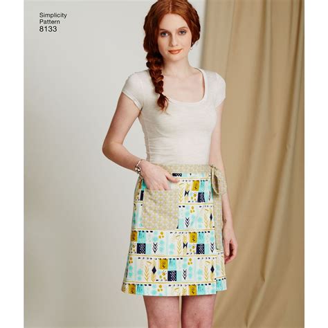 simplicity pattern 8133 women s learn to sew wrap skirts patterns and