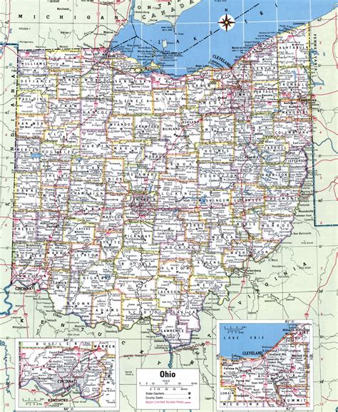 ohio county map  highways  xxx hot girl