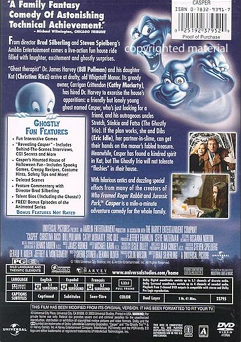 casper fullscreen dvd 1995 dvd empire