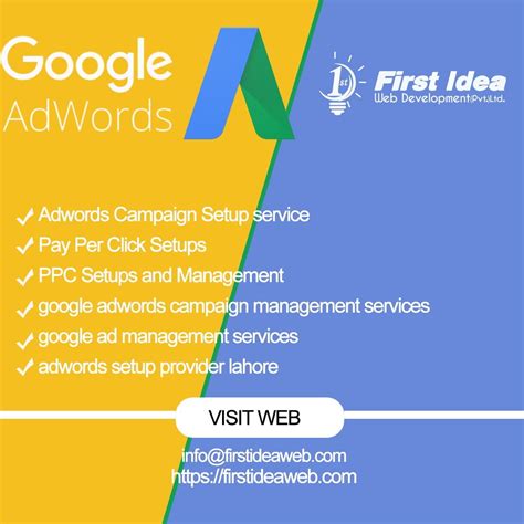 google adwords optimization affordable service provider lahore pakistan