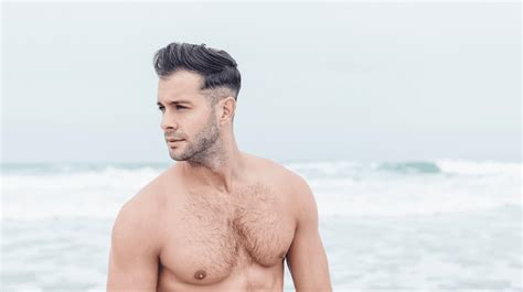 mens chest hair styles gillette uk