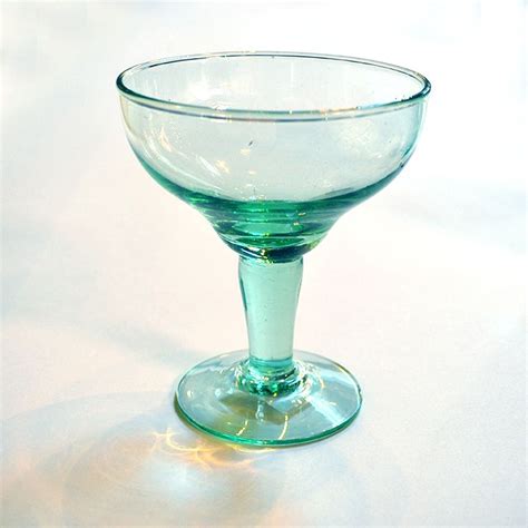 Hand Crafted Recycled Glass Champagne Flute Glass Champagne Flutes