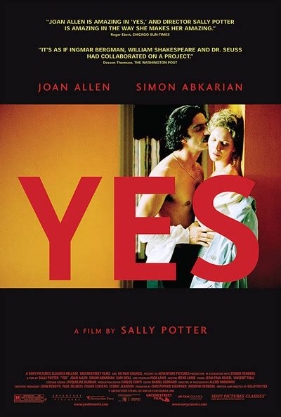 Yes Movie Review And Film Summary 2005 Roger Ebert