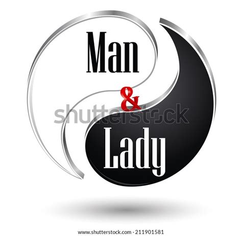 yin  male female symbol vector stock vector royalty