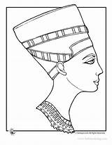 Coloring Pages Ancient Egyptian Woman Printable Print sketch template