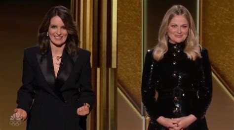 Golden Globes Tina Fey And Amy Poehler Mock Hfpa S Lack Of Diversity
