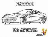 Ferrari Coloring Pages Workhorse sketch template