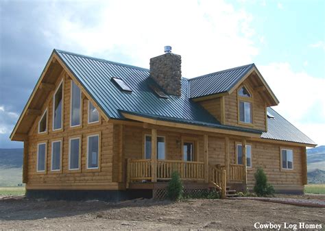 frame cabin plans cowboy log homes