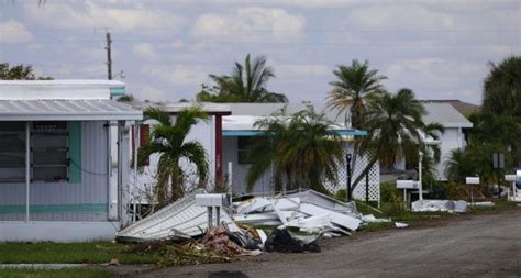 mobile homes safe  hurricane