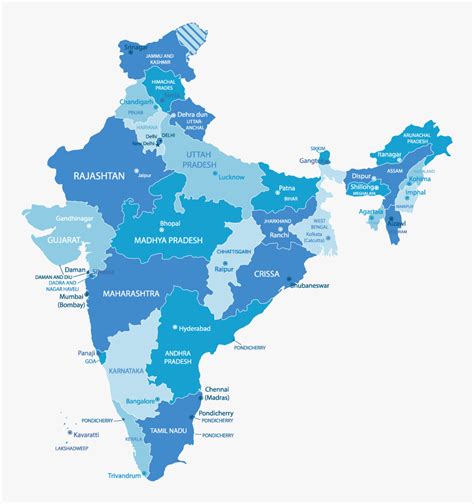 Lowest Sex Ratio State In India Haryana In India Map Hd Png Download