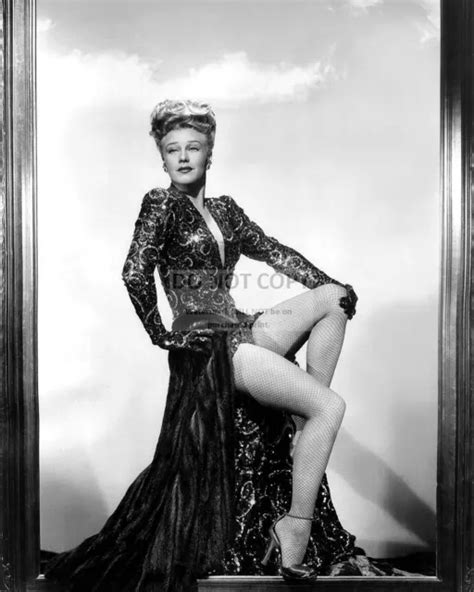 Ginger Rogers Actress Singer And Dancer 8x10 Publicity Photo Mw159