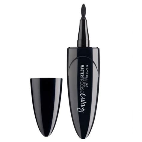 maybelline master precise curvy eyeliner  black    high