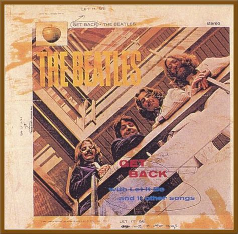 The Beatles Get Back Album Sleeve Proof For Sale Page