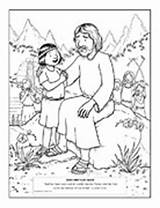 Coloring Pages Friend Magazine Lds Jesus Lds365 2008 Latter Saints Stott Apryl Illustration sketch template