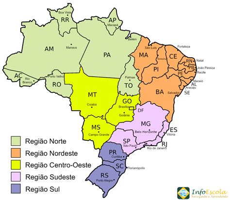 top  quais sao os  estados  brasil