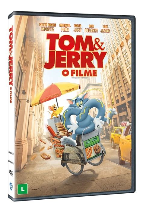 Tom And Jerry O Filme 2021 Dvd Mercado Livre