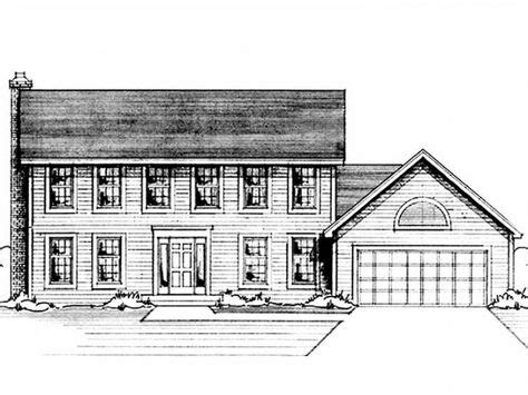 build  ideal home   colonial house plan   bedroomss  bathrooms  story