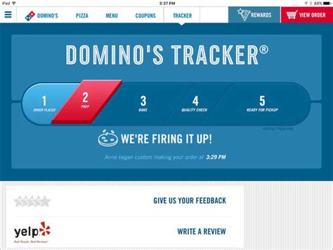 dominos pizza usa   app store