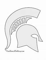 Spartan Helmet Logodix Freestencilgallery sketch template