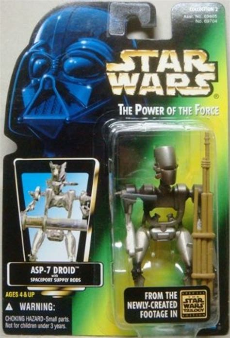 Star Wars Basic Figure Asp 7 Droid Starwars The Power Of
