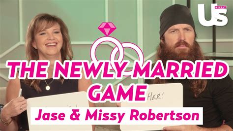 Duck Dynastys Jase Robertson And Missy Robertson Play The Newly Married