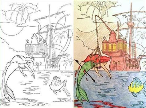 31 disney coloring book corruptions to horrify your inner corrupt