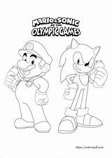 Sonic Luigi Printable Bros Odyssey sketch template