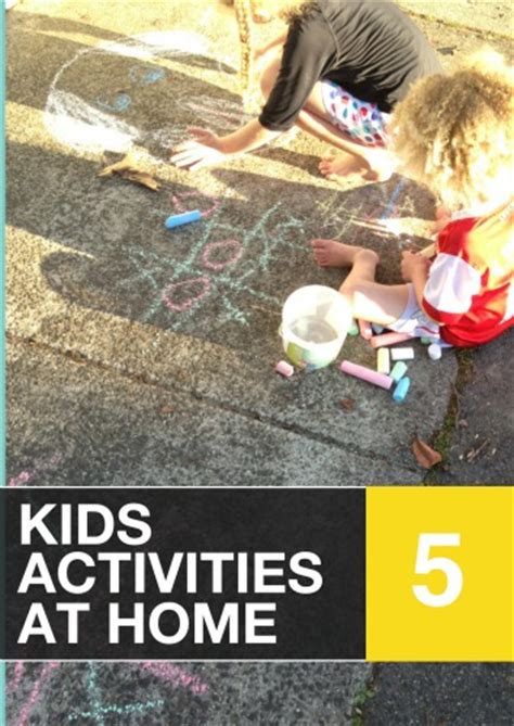 simple kids activities  home planning  kids