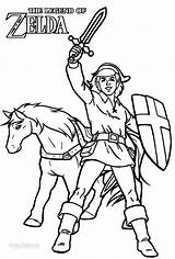 Zelda Coloring Pages Legend Link Colouring Library Clipart sketch template