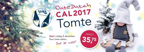 tomte cal2017 cutedutch deel 3 gratis haakpatroon gehaakte projecten en haken kerst