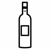 Bottle Wine Icon Outline Vector Bottles Icons Freepik Designed Choose Board Coloring sketch template