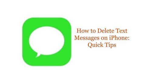 delete text messages thecellguide
