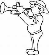 Trompeta Tocando Veterans Veterano Culturelle Tudodesenhos Marolles sketch template