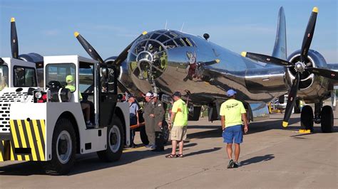 B 29 Superfortress Doc Arrival At Eaa Oshkosh Airventure Youtube