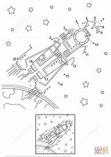 Dot Space Exploration Coloring Dots Printable Pages Drawing Crafts Categories sketch template