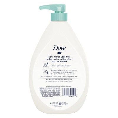 dove sensitive skin pump body wash  oz dove body wash smoother skin paraben  products