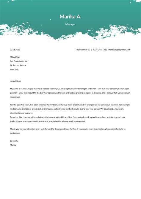 executive administrative assistant cover letter sample template