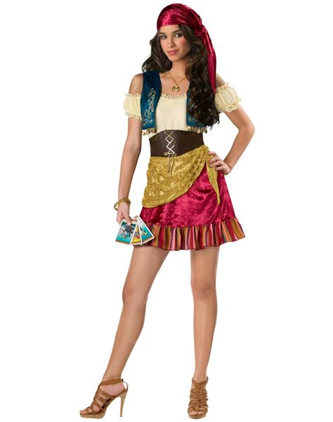 gypsy fortune teller teen halloween costume female