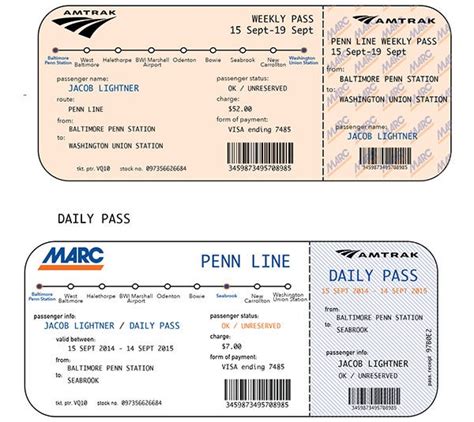printable train ticket template  printable word searches