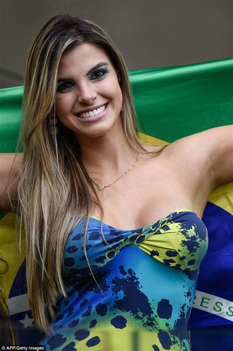 brazil s female population reaps world cup benefits daily mail online