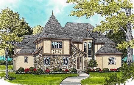 french country home plan  media  game rooms el architectural designs house plans