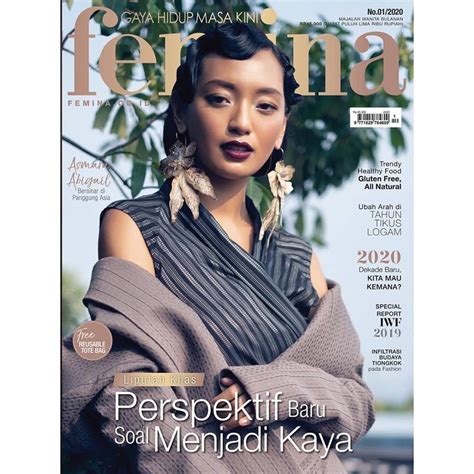 Asmara Abigail Menjadi Cover Majalah Femina Avatara88