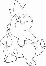 Coloring Pages Pokemon Skitty Getdrawings Swinub Feraligatr Getcolorings sketch template