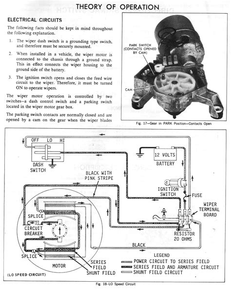 afi wiper motor wiring diagram collection